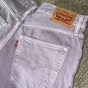 Light purple Levi Strauss 94’ baggy jeans